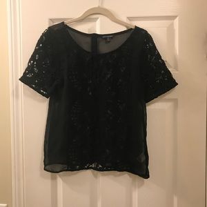 American Eagle Outfitters Size S Black Blouse